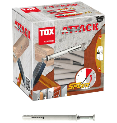 ATTACK 017102271 Nageldübel Ø 8,0 mm x 120,0 mm
