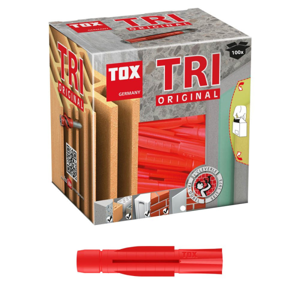 4049563001648 - TRI 651 010100061 Universaldübel Ø 60 mm x 510 mm 4049563001648 100 Stück 4049563001648 - TRI 651 010100061 Universaldübel Ø 60 mm x 510 mm 4049563001648 100 Stück