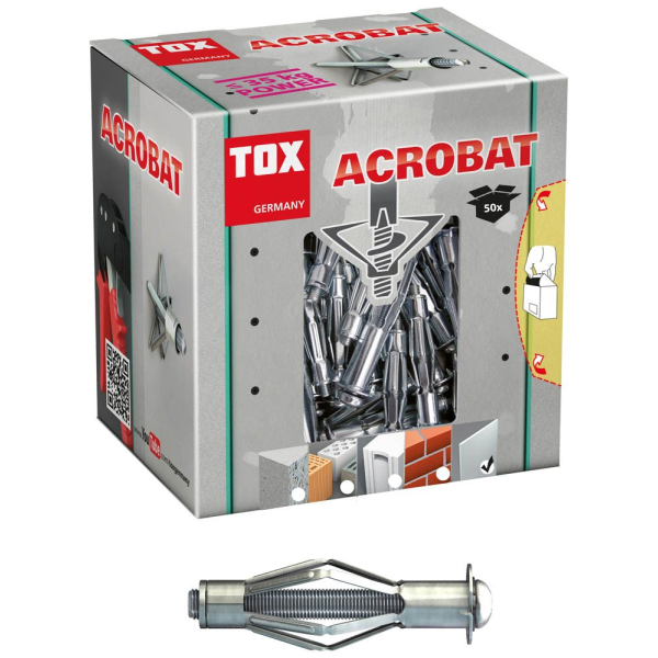 4049563002591 - ACROBAT 035101061 Hohlraumdübel Ø x 370 mm 4049563002591 50 Stück 4049563002591 - ACROBAT 035101061 Hohlraumdübel Ø x 370 mm 4049563002591 50 Stück