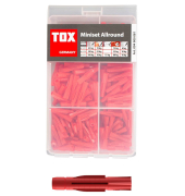 Miniset Beton TRI 094900081 Universaldübel-Sortiment Ø 5,0, 6,0, 8,0 mm x 31,0, 36,0, 51,0 mm