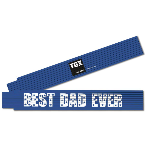 4049563050400 - BEST DAD EVER Meterstab Holz 4049563050400 TOX 4049563050400 - BEST DAD EVER Meterstab Holz 4049563050400 TOX