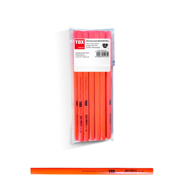 Zimmermannsbleistift HB neonorange