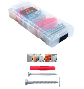 L-BOXX Micro Allround TRI 610 094901803 Dübel- und Schrauben-Sortiment Ø 4,5, 6,0, 8,0,10,0, 16,0 mm