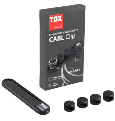Kabelclips CABL CLlip schwarz