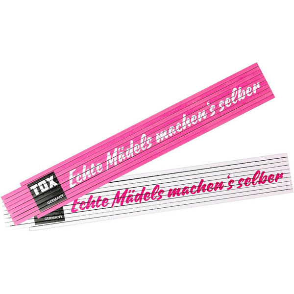 4049563061222 - Echte Mädels machens selber Meterstab Holz 4049563061222 TOX 4049563061222 - Echte Mädels machens selber Meterstab Holz 4049563061222 TOX
