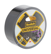 Universal Gewebeband schwarz 48,0 mm x 50,0 m 1 Rolle