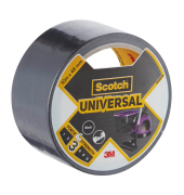 Universal Gewebeband schwarz 48,0 mm x 10,0 m 1 Rolle