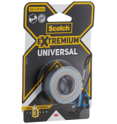 Extremium™ Universal Gewebeband silber 19,0 mm x 3,0 m 1 Rolle