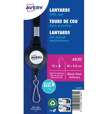 Lanyards schwarz