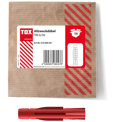 TRI 636 010600051 Universaldübel Ø 6,0 mm x 36,0 mm