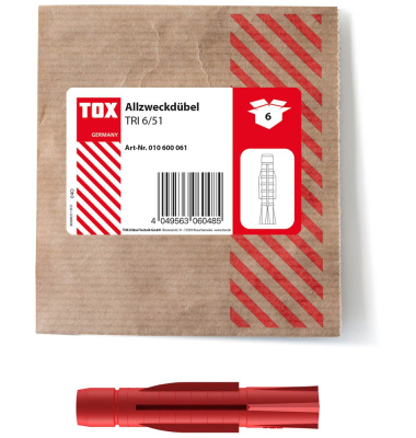 TRI 651 010600061 Universaldübel Ø 6,0 mm x 51,0 mm