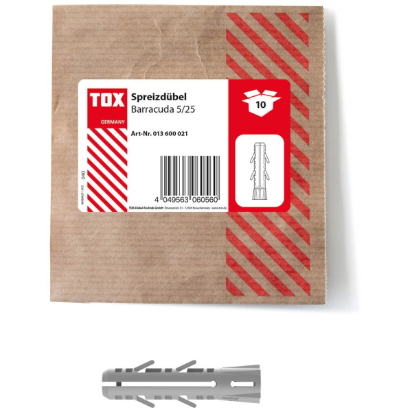 4049563060560 - BARRACUDA 013600021 Spreizdübel Ø 50 mm x 250 mm 4049563060560 10 Stück 4049563060560 - BARRACUDA 013600021 Spreizdübel Ø 50 mm x 250 mm 4049563060560 10 Stück