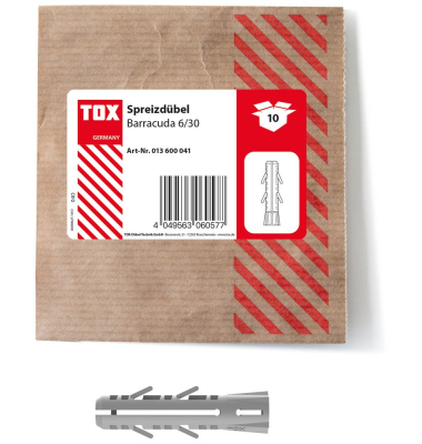 BARRACUDA 013600041 Spreizdübel Ø 6,0 mm x 30,0 mm