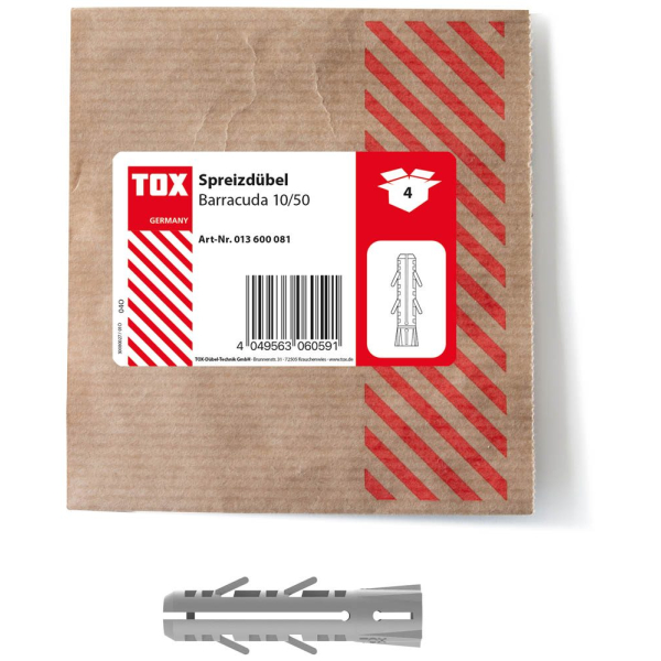 4049563060591 - BARRACUDA 013600081 Spreizdübel Ø 100 mm x 500 mm 4049563060591 4 Stück