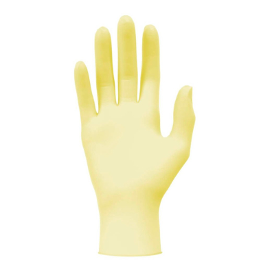 Einweghandschuhe, Latex, beige