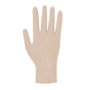 Einweghandschuhe, Copolymer, beige