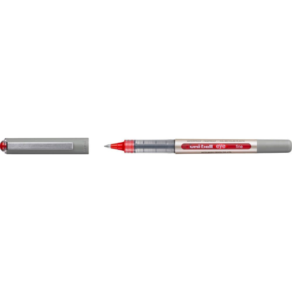 4548351177515 - eye fine UB-157 Tintenroller silber 04 mm Schreibfarbe rot 4548351177515 12 Stück 4548351177515 - eye fine UB-157 Tintenroller silber 04 mm Schreibfarbe rot 4548351177515 12 Stück