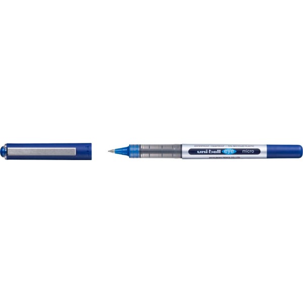 4548351177416 - eye micro UB-150 Tintenroller silber 02 mm Schreibfarbe blau 4548351177416 12 Stück 4548351177416 - eye micro UB-150 Tintenroller silber 02 mm Schreibfarbe blau 4548351177416 12 Stück