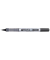 eye micro UB-150 Tintenroller silber 0,2 mm, Schreibfarbe: schwarz