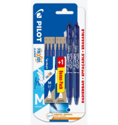 FRIXION ball CLICKER Tintenroller 0,4 mm, Schreibfarbe: blau, 1 Set