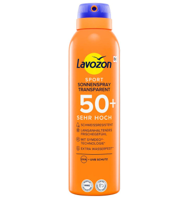 Sport Transparent LSF 50+ Sehr Hoch Sonnenspray 200 ml