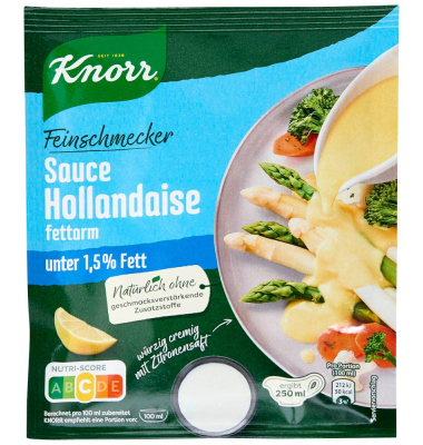 Sauce Hollandaise fettarm 33,0 g