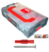 L-BOXX TRI Micro Allround 094901201 Dübel- und Schrauben-Sortiment Ø 5,0, 6,0, 8,0 mm x 31,0, 36,0, 51,0 mm