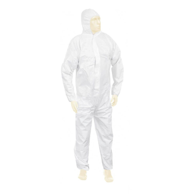unisex Arbeitsoverall Suavel YETI weiß Größe L