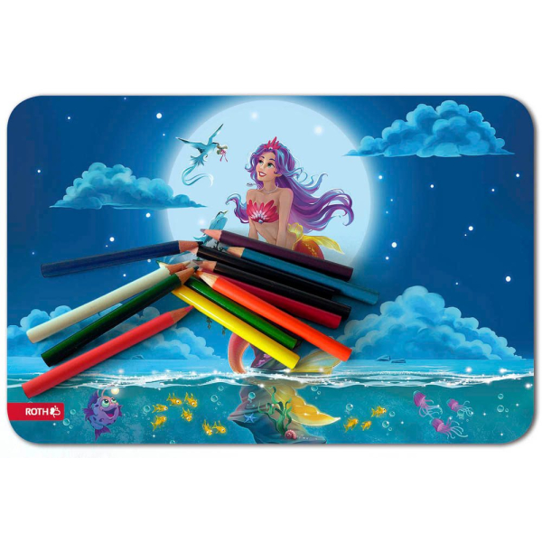 4028279805160 - Schreibtischunterlage Magische Meerjungfrau Kunstleder bunt 4028279805160 Roth 4028279805160 - Schreibtischunterlage Magische Meerjungfrau Kunstleder bunt 4028279805160 Roth