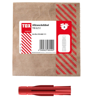 TRI 851 010600111 Universaldübel Ø 8,0 mm x 51,0 mm