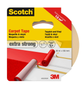 Teppichklebeband extra stark doppelseitiges Klebeband 50,0 mm x 20,0 m, 1 Rolle