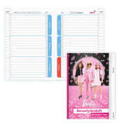 Display Hausaufgabenhefte Klasse 1 - 4, je 10 hefte pro Klasse 89472 für clevere Faule, Hausaufgaben / liniert, A5, bunt, 52 Blatt / 104 Seiten