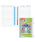 Display Hausaufgabenhefte Klasse 1 - 4, je 10 hefte pro Klasse 89473 für clevere Faule, Hausaufgaben / liniert, A5, bunt, 52 Bla