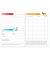 Hausaufgabenheft 89483 Klipp & Klar, Hausaufgaben / liniert, A5, blau, 48 Blatt / 96 Seiten