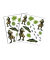 Klebetattoo Tyrannosaurus verschiedene Motive, 32 Etiketten