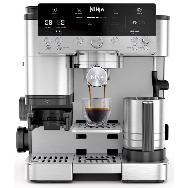 0622356287951 - Luxe Café Essential 3in1 Espressomaschine silber 0622356287951 NINJA