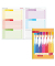 Display Hausaufgabenhefte Klasse 1 - 4, je 10 hefte pro Klasse 89493 Klipp & Klar, Hausaufgaben / liniert, A5, orange, 48 Blatt 