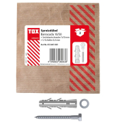 BARRACUDA 013601081 Dübel mit Schrauben Ø 10,0 mm x 50,0 mm