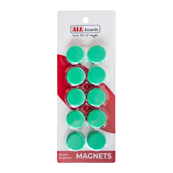 5902622411682 - Magnet grün Kunststoff Ø 20 x 06 cm 5902622411682 10 Stück 5902622411682 - Magnet grün Kunststoff Ø 20 x 06 cm 5902622411682 10 Stück