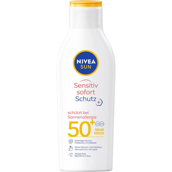 4005900595461 - Sonnenpflege Sonnenschutz Anti-Sonnenallergie Sensitive Sofort-Schutz Sonnenlotion LSF 50+ 200 ml 4005900595461 - Sonnenpflege Sonnenschutz Anti-Sonnenallergie Sensitive Sofort-Schutz Sonnenlotion LSF 50+ 200 ml