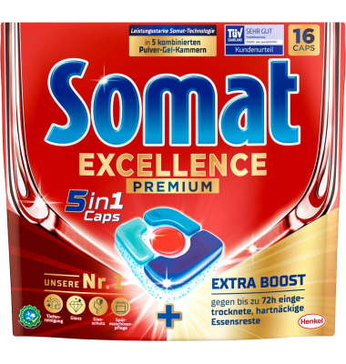 EXCELLENCE PREMIUM 5in1 Spülmaschinentabs