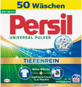 Waschmittel PPU50 Universal Pulver Tiefenrein, Pulver, 3 kg, bis 50 Waschladungen