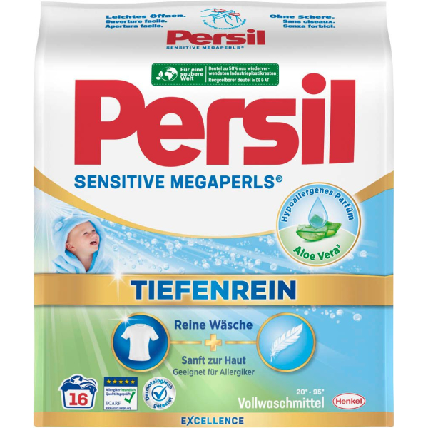4015200035178 - SENSITIVE MEGAPERLS TIEFENREIN Waschmittel 104 kg 4015200035178 1040 Gramm 4015200035178 - SENSITIVE MEGAPERLS TIEFENREIN Waschmittel 104 kg 4015200035178 1040 Gramm