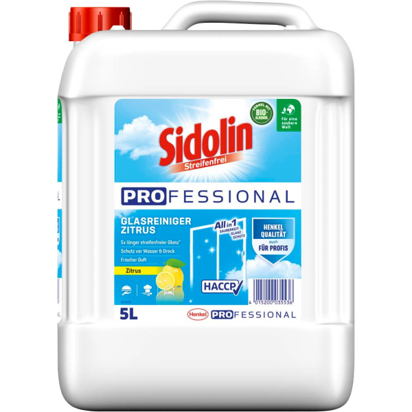 4015200035536 - PROFESSIONAL All in 1 Zitrus Glasreiniger 50 l 4015200035536 5 Liter 4015200035536 - PROFESSIONAL All in 1 Zitrus Glasreiniger 50 l 4015200035536 5 Liter