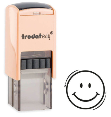 edyFix Motivstempel Smiley 2,0 x 2,0 cm