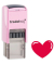 edyFix Motivstempel Herz 2,0 x 2,0 cm
