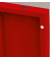 Schließfachschrank lichtgrau, feuerrot 520424, 8 Schließfächer 60,0 x 50,0 x 180,0 cm