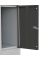 Schließfachschrank anthrazit, lichtgrau 520428, 8 Schließfächer 60,0 x 50,0 x 180,0 cm