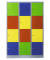 Schließfachschrank lichtgrau, bunt X-523432, 12 Schließfächer 118,5 x 50,0 x 180,0 cm