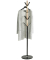 Kleiderständer 54593 schwarz Metall 8 Haken 37,0 x 179,0 cm